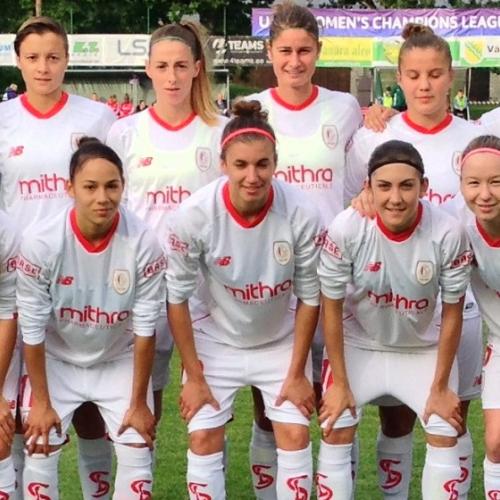 Geen 1/16e finale in de Women's Champions League voor onze meisjes