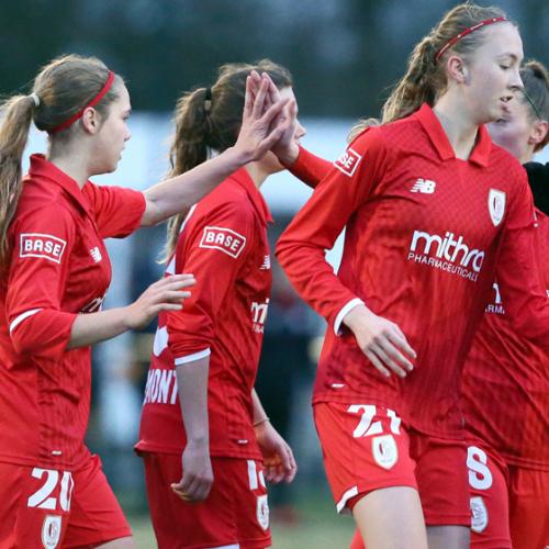 1-3 overwinning van onze Vrouwen in Heist