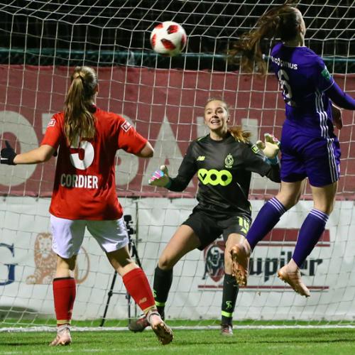 Défaite 1-0 de nos filles à Anderlecht