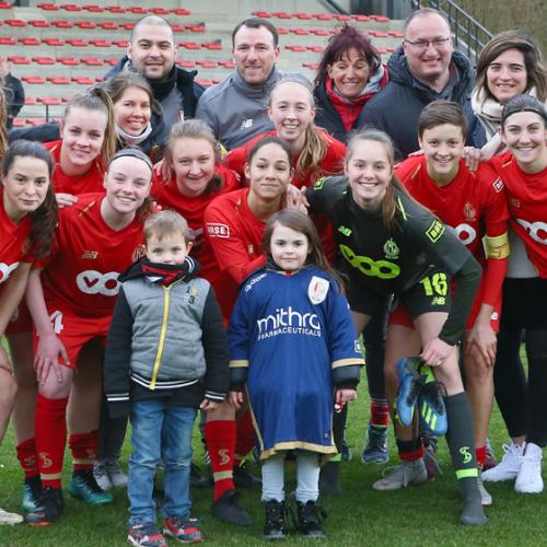 Nos filles en 1/2 finale de la Coupe de Belgique