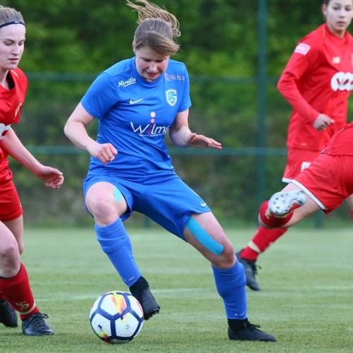 Défaite de nos filles 2-0 à Genk