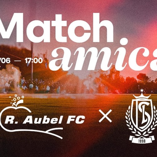 Premier match amical à Aubel