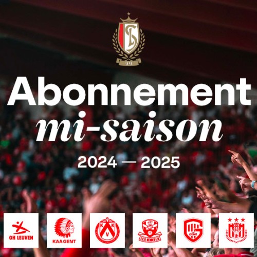 Abonnement mi-saison en vente à partir de ce mercredi 23 octobre