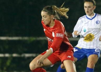 Défaite de notre Section Féminine 0-2 contre Gand