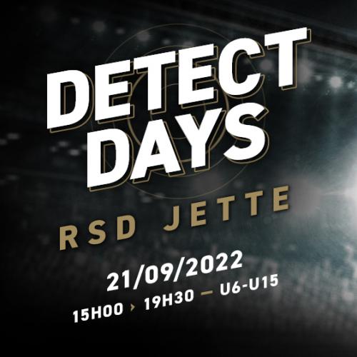 Detect day au RSD Jette le 21 septembre