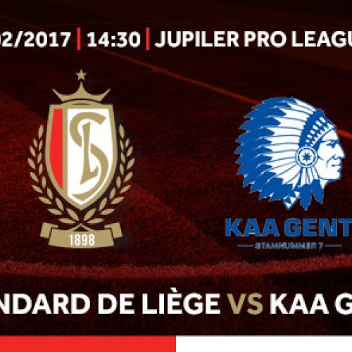 Standard de Liège - KAA Gent : il reste des places !