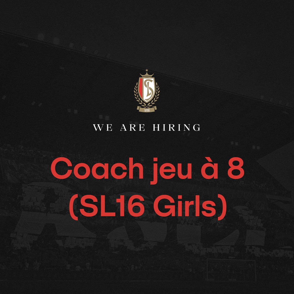 Coach jeu à 8 (SL16 Girls)