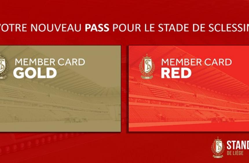 Le Standard de Liège lance la MEMBER CARD