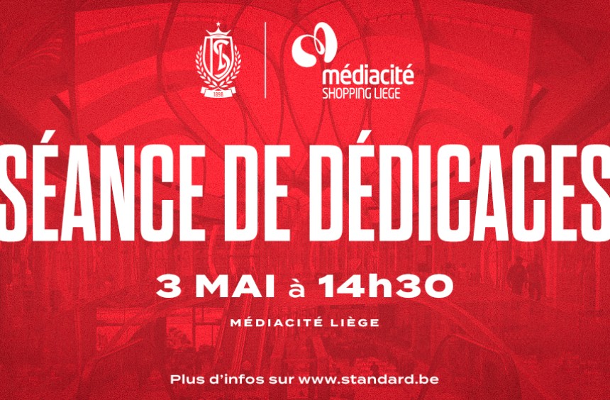 Séance de dédicaces le mercredi 3 mai à Médiacité