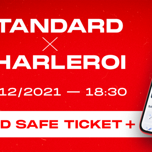Standard - Charleroi : Ticketing et Covid Safe Ticket +