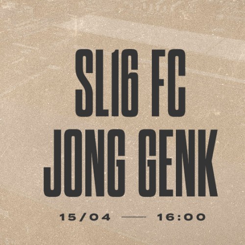 SL16 FC - Jong Genk : gratuité abonné