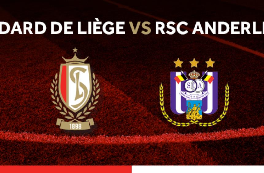 Standard de Liège – RSC Anderlecht : Infos Ticketing !