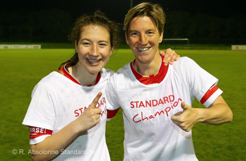 Nos filles sont championnes de Belgique!