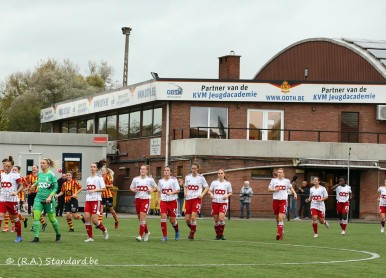 Yellow-Red KV Mechelen A - Standard Femina A (Coupe de Belgique 1/8 de finale)