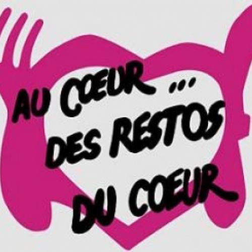 Collecte de vivres au profit des Restos du Coeur