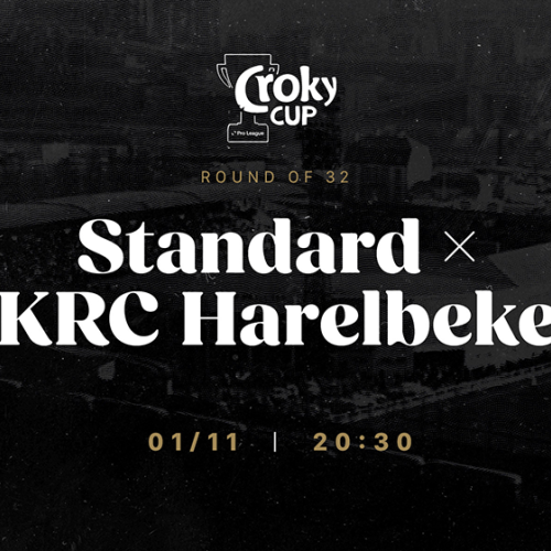 Standard - Harelbeke (1/16e finale van de Croky Cup) : ticketing