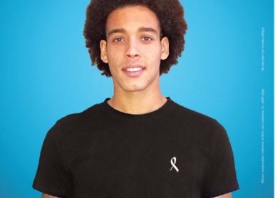 Axel WITSEL, Nacer CHADLI, le Standard de Liège et la Ville de Liège disent « NON aux violences faites aux femmes »