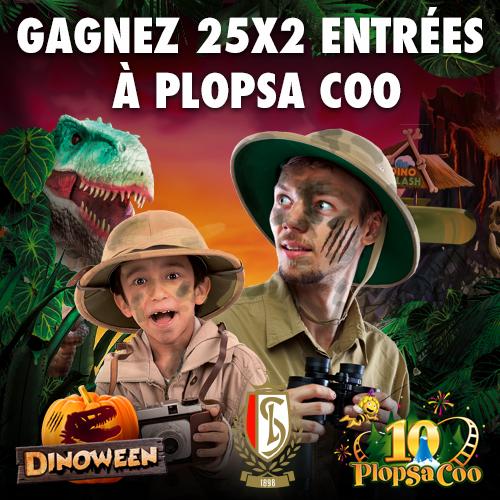Le Standard vous emmène à Plopsa Coo !