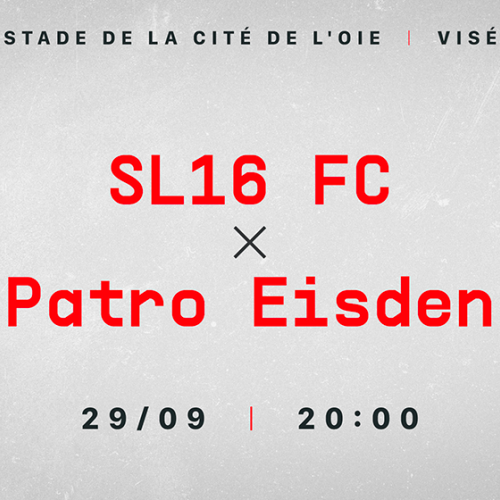 SL16 FC - Patro Eisden Maasmechelen : praktische info